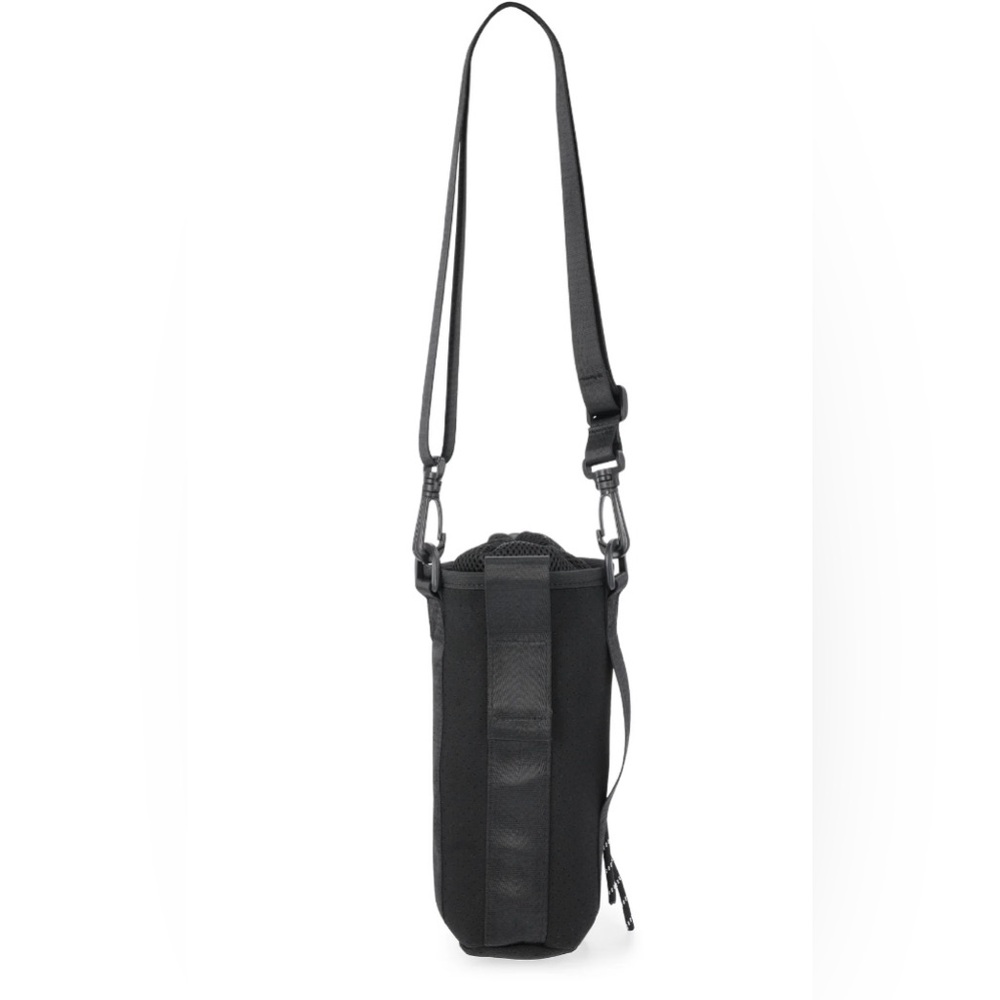 NWT No Boundaries Black Neoprene Crossbody Bucket Bag Tumbler Holder - Picture 2 of 11